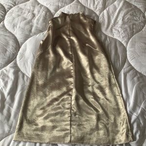 HIGH NECK MIDI DRESS